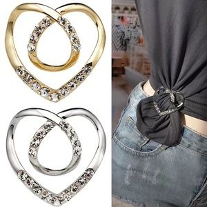 🎁 Clothing Tie Clip for long shirts dresses